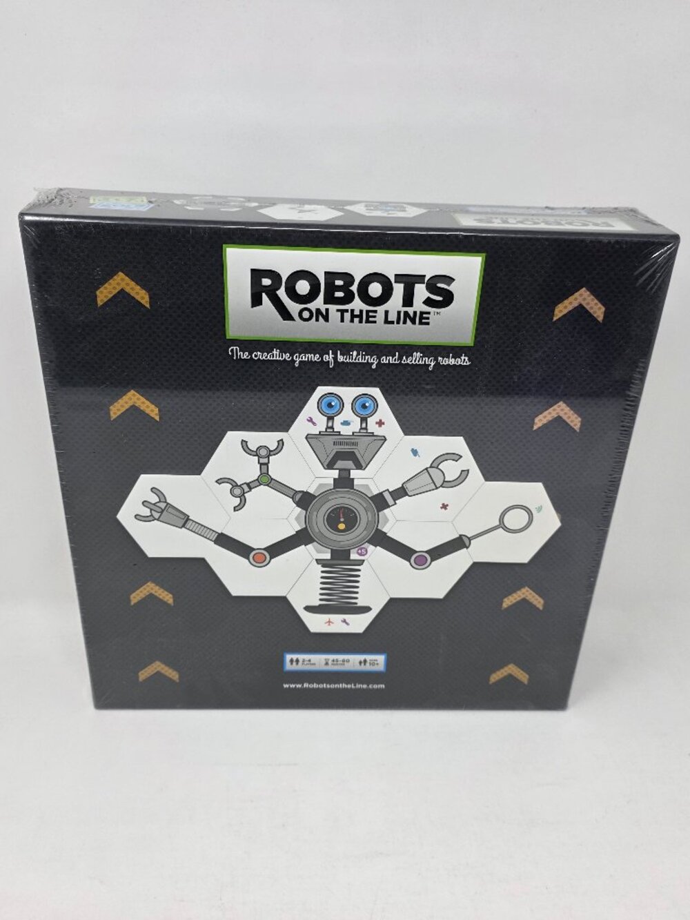 NIB - Robots on the Line Board Game - Factory Sealed